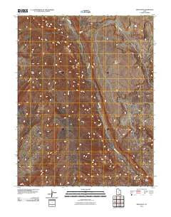 Deer Point Utah Historical topographic map, 1:24000 scale, 7.5 X 7.5 Minute, Year 2011