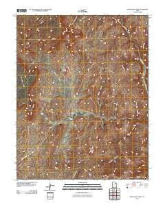Deer Range Point Utah Historical topographic map, 1:24000 scale, 7.5 X 7.5 Minute, Year 2010