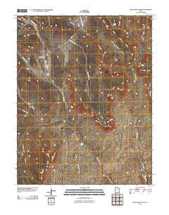 Deer Spring Point Utah Historical topographic map, 1:24000 scale, 7.5 X 7.5 Minute, Year 2010