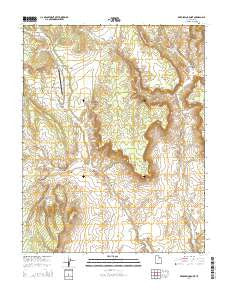 Deer Spring Point Utah Current topographic map, 1:24000 scale, 7.5 X 7.5 Minute, Year 2014