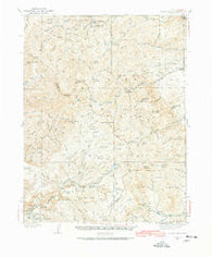 Delano Peak Utah Historical topographic map, 1:62500 scale, 15 X 15 Minute, Year 1937