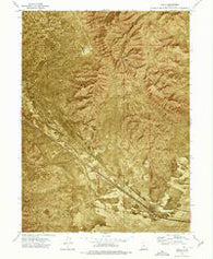 Delle Utah Historical topographic map, 1:24000 scale, 7.5 X 7.5 Minute, Year 1973