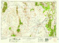 Delta Utah Historical topographic map, 1:250000 scale, 1 X 2 Degree, Year 1958