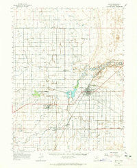 Delta Utah Historical topographic map, 1:62500 scale, 15 X 15 Minute, Year 1962