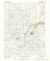 Delta Utah Historical topographic map, 1:62500 scale, 15 X 15 Minute, Year 1962