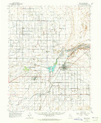Delta Utah Historical topographic map, 1:62500 scale, 15 X 15 Minute, Year 1962