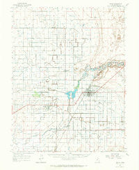 Delta Utah Historical topographic map, 1:62500 scale, 15 X 15 Minute, Year 1962