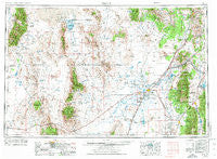 Delta Utah Historical topographic map, 1:250000 scale, 1 X 2 Degree, Year 1953