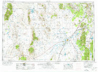 Delta Utah Historical topographic map, 1:250000 scale, 1 X 2 Degree, Year 1953