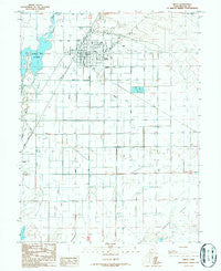 Delta Utah Historical topographic map, 1:24000 scale, 7.5 X 7.5 Minute, Year 1986