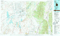 Delta Utah Historical topographic map, 1:100000 scale, 30 X 60 Minute, Year 1989