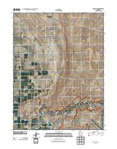 Delta NE Utah Historical topographic map, 1:24000 scale, 7.5 X 7.5 Minute, Year 2010