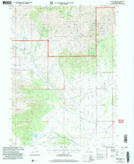 Dennis Hill Utah Historical topographic map, 1:24000 scale, 7.5 X 7.5 Minute, Year 2001