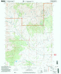 Dennis Hill Utah Historical topographic map, 1:24000 scale, 7.5 X 7.5 Minute, Year 2001