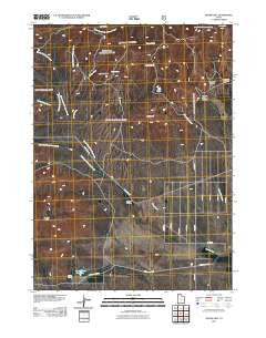 Dennis Hill Utah Historical topographic map, 1:24000 scale, 7.5 X 7.5 Minute, Year 2011