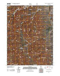 Deseret Peak East Utah Historical topographic map, 1:24000 scale, 7.5 X 7.5 Minute, Year 2011