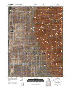 Deseret Peak West Utah Historical topographic map, 1:24000 scale, 7.5 X 7.5 Minute, Year 2011