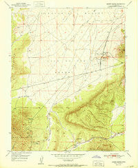Desert Mound Utah Historical topographic map, 1:24000 scale, 7.5 X 7.5 Minute, Year 1951