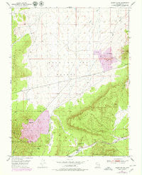 Desert Mound Utah Historical topographic map, 1:24000 scale, 7.5 X 7.5 Minute, Year 1950