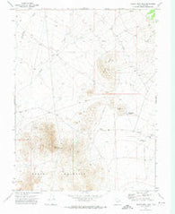 Desert Mtn Pass Utah Historical topographic map, 1:24000 scale, 7.5 X 7.5 Minute, Year 1971