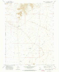 Desert Mtn Reservoir Utah Historical topographic map, 1:24000 scale, 7.5 X 7.5 Minute, Year 1971