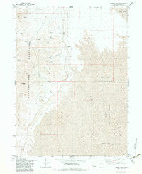 Desert Peak Utah Historical topographic map, 1:24000 scale, 7.5 X 7.5 Minute, Year 1983