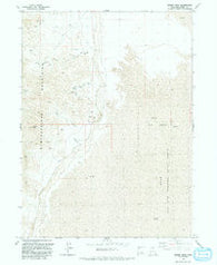 Desert Peak Utah Historical topographic map, 1:24000 scale, 7.5 X 7.5 Minute, Year 1991