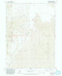 Desert Peak Utah Historical topographic map, 1:24000 scale, 7.5 X 7.5 Minute, Year 1991