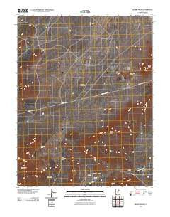 Desert Mound Utah Historical topographic map, 1:24000 scale, 7.5 X 7.5 Minute, Year 2011