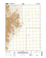 Desert Peak Utah Current topographic map, 1:24000 scale, 7.5 X 7.5 Minute, Year 2014