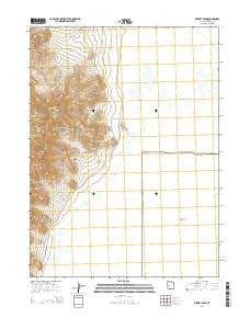Desert Peak Utah Current topographic map, 1:24000 scale, 7.5 X 7.5 Minute, Year 2014