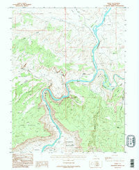 Dewey Utah Historical topographic map, 1:24000 scale, 7.5 X 7.5 Minute, Year 1985