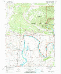 Dinosaur Quarry Utah Historical topographic map, 1:24000 scale, 7.5 X 7.5 Minute, Year 1965