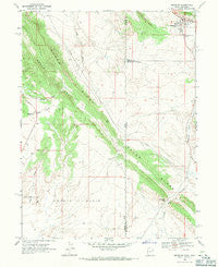 Dinosaur Colorado Historical topographic map, 1:24000 scale, 7.5 X 7.5 Minute, Year 1968