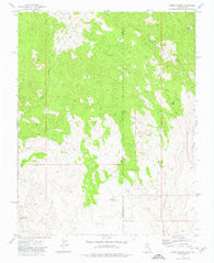 Dodge Spring Utah Historical topographic map, 1:24000 scale, 7.5 X 7.5 Minute, Year 1973