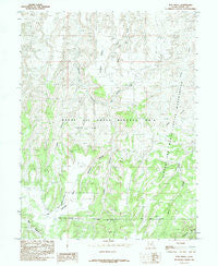 Dog Knoll Utah Historical topographic map, 1:24000 scale, 7.5 X 7.5 Minute, Year 1985