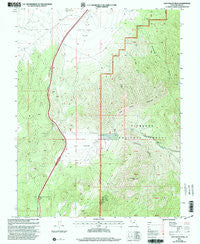 Dog Valley Peak Utah Historical topographic map, 1:24000 scale, 7.5 X 7.5 Minute, Year 2001