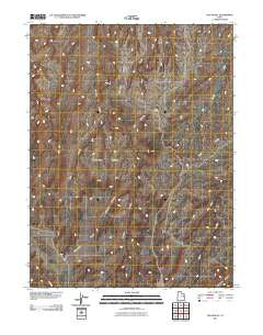 Dog Knoll Utah Historical topographic map, 1:24000 scale, 7.5 X 7.5 Minute, Year 2011