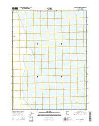 Dolphin Island East Utah Current topographic map, 1:24000 scale, 7.5 X 7.5 Minute, Year 2014