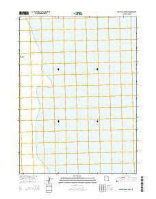 Dolphin Island East Utah Current topographic map, 1:24000 scale, 7.5 X 7.5 Minute, Year 2014