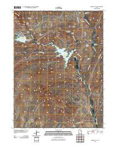 Donkey Flat Utah Historical topographic map, 1:24000 scale, 7.5 X 7.5 Minute, Year 2011