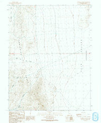 Dowdell Canyon Utah Historical topographic map, 1:24000 scale, 7.5 X 7.5 Minute, Year 1991