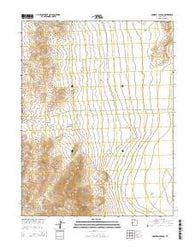 Dowdell Canyon Utah Current topographic map, 1:24000 scale, 7.5 X 7.5 Minute, Year 2014
