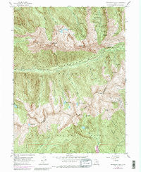 Dromedary Peak Utah Historical topographic map, 1:24000 scale, 7.5 X 7.5 Minute, Year 1955