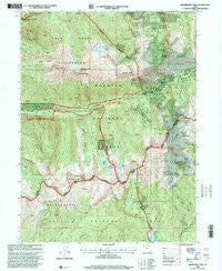 Dromedary Peak Utah Historical topographic map, 1:24000 scale, 7.5 X 7.5 Minute, Year 1998