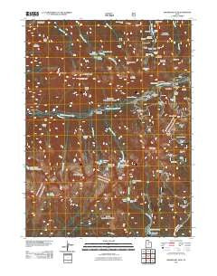 Dromedary Peak Utah Historical topographic map, 1:24000 scale, 7.5 X 7.5 Minute, Year 2011