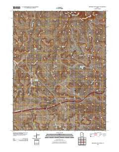 Drowned Hole Draw Utah Historical topographic map, 1:24000 scale, 7.5 X 7.5 Minute, Year 2010