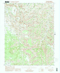 Druid Arch Utah Historical topographic map, 1:24000 scale, 7.5 X 7.5 Minute, Year 1988