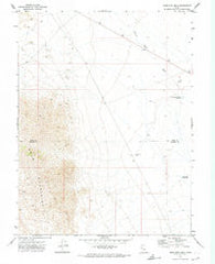 Drum Mts Well Utah Historical topographic map, 1:24000 scale, 7.5 X 7.5 Minute, Year 1971