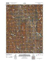 Dry Canyon Mountain Utah Historical topographic map, 1:24000 scale, 7.5 X 7.5 Minute, Year 2011